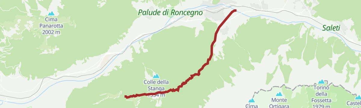 Route map: Torrente Moggio E